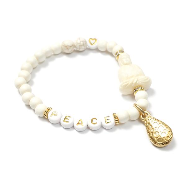 Edelstein Armband Hope OffWhite GoldShiny